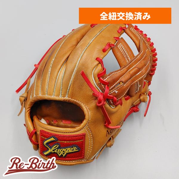 【全紐交換済み】 スラッガー 軟式グローブ / 内野手用 型付け済み (slugger グラブ) [...