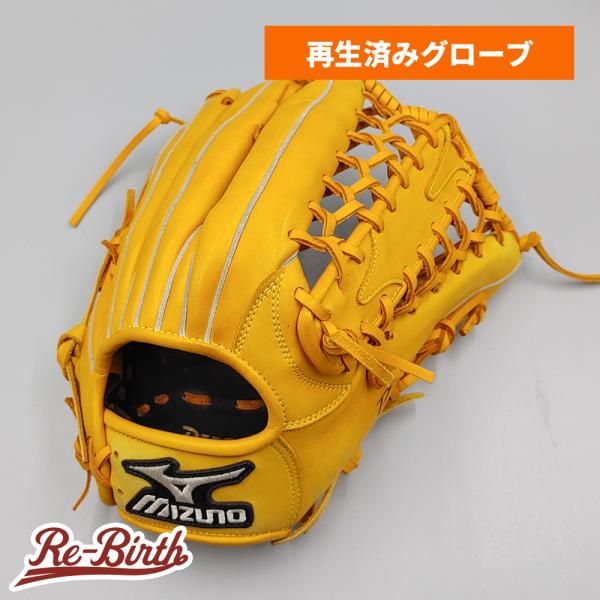 【クリーニング済み 】 ミズノ 軟式グローブ / 外野手用 型付け済み (mizuno グラブ)[W...