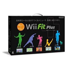 Wiiフィット プラス (バランスWiiボードセット)(クロ)(中古品)