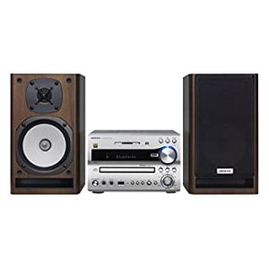 ONKYO Bluetooth/ CD/SD/USB/ハイレゾ対応 ミニコンポ シルバー X-NFR...