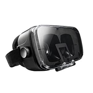 エレコム 3D VR ゴーグル ヘッドマウント用 目幅調節 ピント調節 AR対応 ブ(中古品)