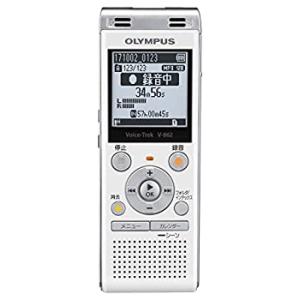 OLYMPUS Voice Trek ICレコーダー ホワイト V-862 WHT(中古品)