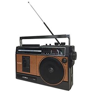 ラジカセ CICONIA TY-1710 ラジオ/カセットプレイヤー 木目調(中古品)