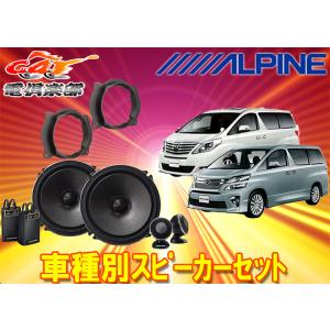 ALPINE アルファード(20系・H20/5〜H27/1)用 フロント