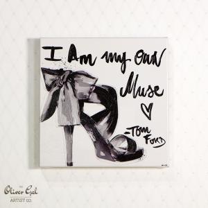 オリバーガル アートパネル I Am My Own Museアート モダン インテリア ディスプレイ ショップ ギフト 絵 高級 北欧 輸入雑貨 送料無料RE15581