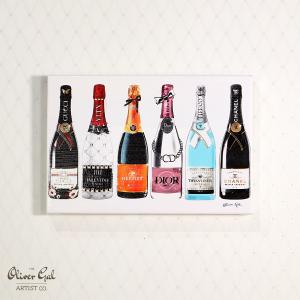 オリバーガル アートパネル FASHION CHAMPAGNE GALOREアート モダン インテリア ディスプレイ ショップ ギフト プレゼント おしゃれ かわいい 絵 高級 RE30823