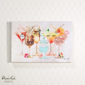 オリバーガル アートパネル SPIRITS FEASTアート モダン インテリア ディスプレイ ショップ ギフト プレゼント おしゃれ かわいい 絵 高級　RE37375