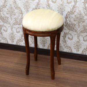 イタリア製 スツール ゴブランフラワー Sサイズ チェア クラシック