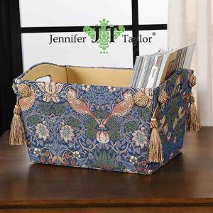 ジェニファーテイラー レターケース いちご泥棒 グレー トランク