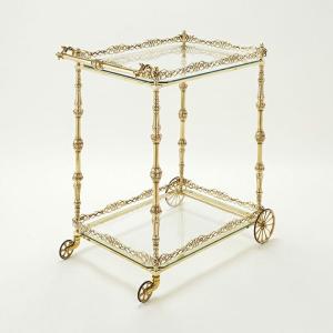 おしゃれ ワゴン キャスター付 ワゴン ゴールド トロリー ミラーワゴン おしゃれ ワゴン キャスター付 ゴールド トロリー ミラーワゴン