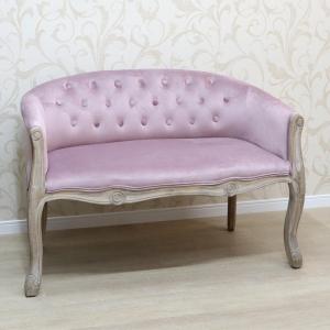 フレンチインテリア 1人掛けソファ アンティーク シャビー シャビー