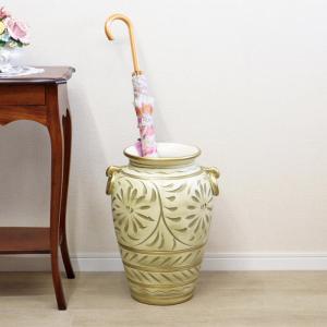 傘立て 陶器 陶器傘立て アンブレラスタンド レインラック カサ立て