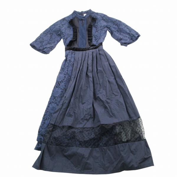 AMERI アメリ オケージョンドレス ワンピース レース vintage PLEATS DOCKI...