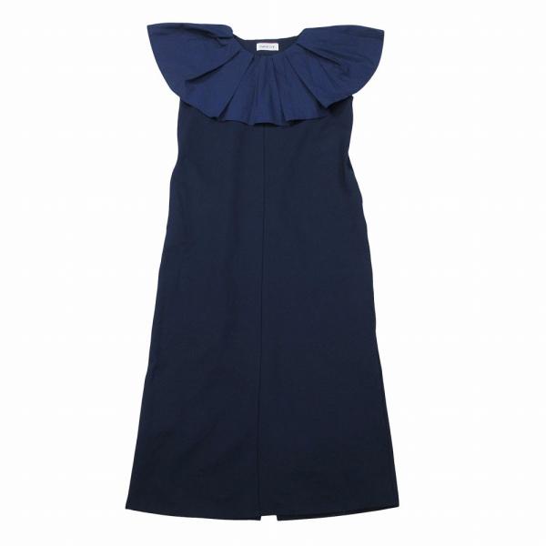 Herin.CYE ヘリンドットサイ 530GSM83-1220  フリル ケープ ドレス ロングワ...