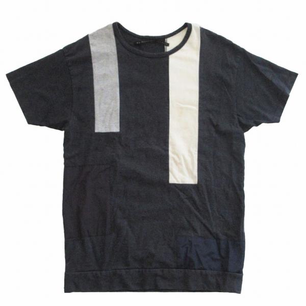 My Beautiful Landlet マイビューティフルランドレット 天竺レクタングル 切替Tシ...