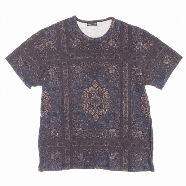 LAD MUSICIAN ラッドミュージシャン ペルシャ絨毯柄 プリント Tシャツ カットソー 半袖...