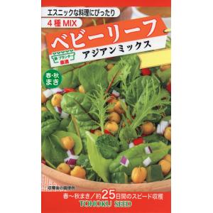 トーホクの種 アジアンミックス エスニックな料理にぴったり 4種MIX 内容量10ml｜re-net