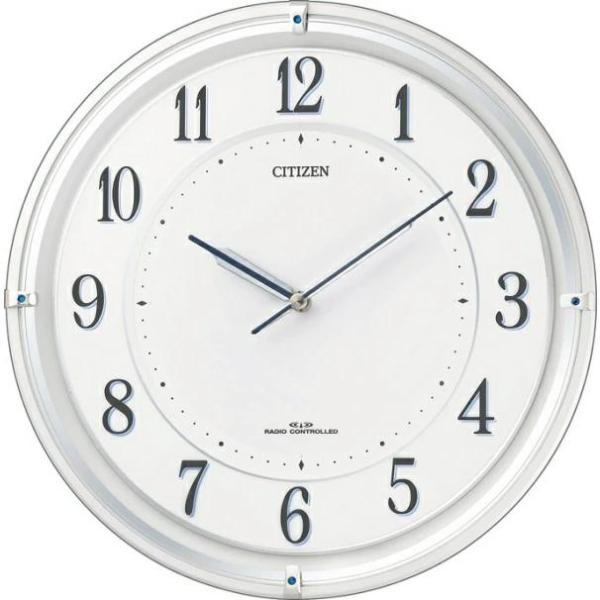 CITIZEN 電波ソ−ラー 掛時計  4MY817-003