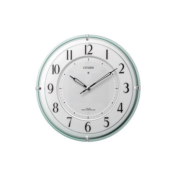 CITIZEN 電波ソ−ラー 掛時計  4MY851-005