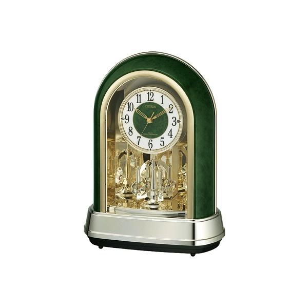 CITIZEN(シチズン) スタンダード 電波 置時計 回転飾り付 正時高音質メロディ 4RN427...