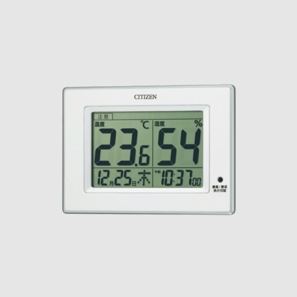 CITIZEN(シチズン) 時計機能 温湿度計 ホワイト 8RD200-A03