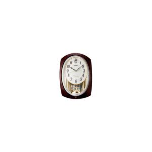 SEIKO アミューズ ゆっくり振り子 電波 掛時計 AM265B｜re-net