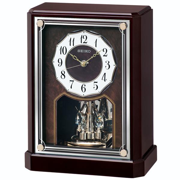 SEIKO 木枠 電波 置時計 BY243B
