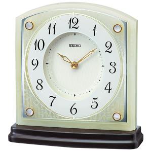 SEIKO（セイコー） 【SEIKO CLOCK】セイコー オニキス枠 電波置時計