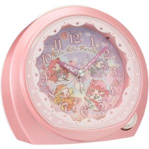 SEIKO セイコー キャラクタークロック クォーツ 目覚まし時計 リルリルフェアリル CQ151P｜re-net