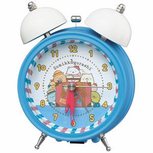 SEIKO セイコー キャラクタークロック すみっコぐらし  クォーツ 目覚まし時計 CQ802L｜re-net