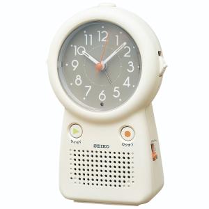 SEIKO 録音再生機能付き 目覚まし時計 EF506C｜re-net