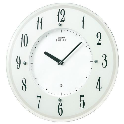 SEIKO EMBLEM セイコーエムブレム 電波ソーラー掛け時計 HS533W