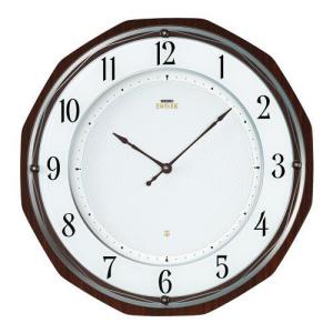 極美品✨ SEIKO EMBLEM 掛け時計 電波時計 スイープ HS551B 美品 SEIKO セイコー EMBLEM エムブレム 掛け時計 電波時計 スイープ