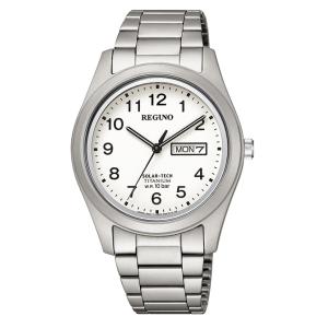 CITIZEN シチズン REGUNO メンズ スタンダードウォッチ：ソーラーテック 腕時計 KM1...