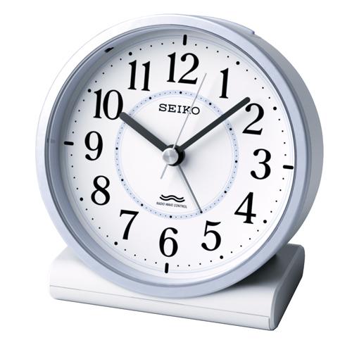 SEIKO スタンダード アナログ 目覚まし時計 電波クロック KR328L