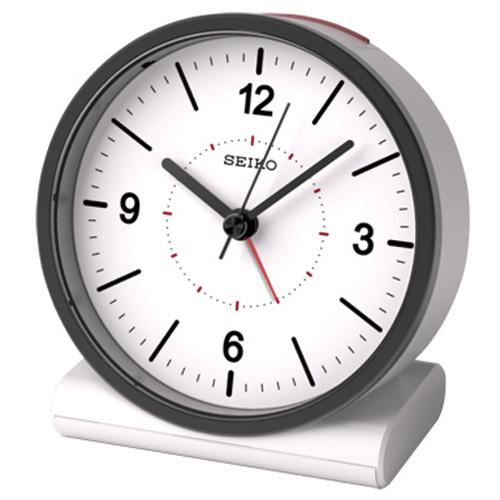 SEIKO スタンダード アナログ 目覚まし時計 電波クロック KR328W