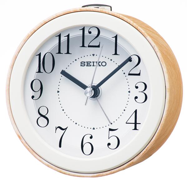 SEIKO ナチュラルスタイル アナログ 目覚まし時計 KR504B