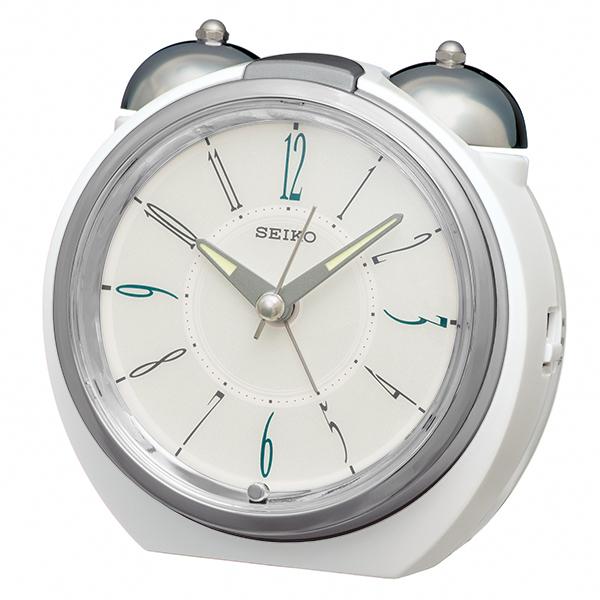 SEIKO スタンダード ツインベル アナログ 目覚まし時計 KR507H