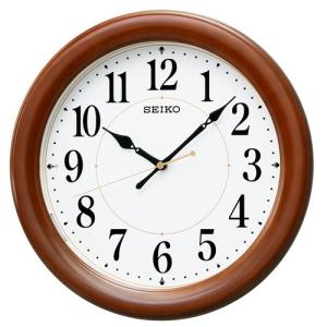 SEIKO 夜でも見える 文字盤がライトで点灯 電波掛時計 KX204B｜re-net