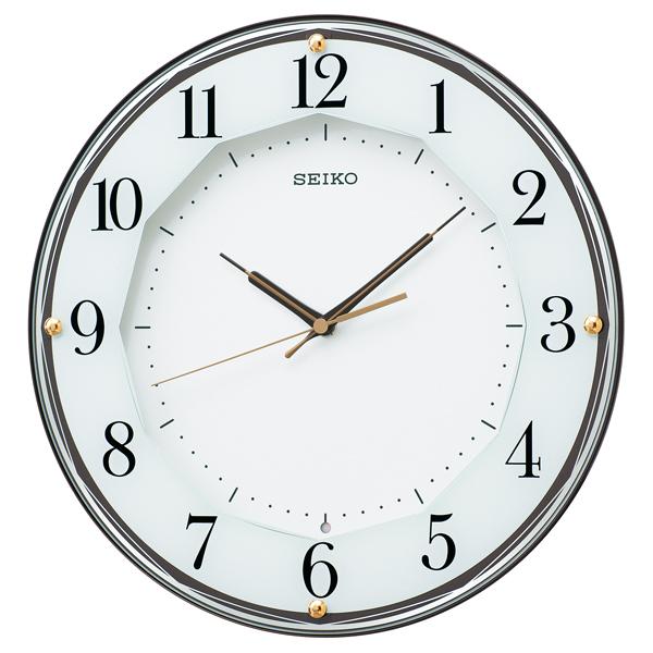 SEIKO プラスチック枠 アナログ電波掛時計 KX213B