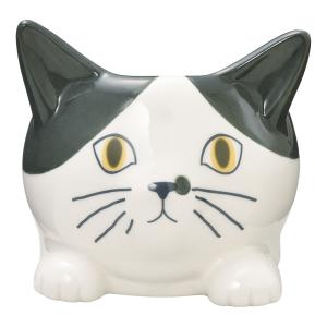 セトクラフト アロマキャット（ハチワレ）ジャスミンの香り アロマキャンドル アロマポット P23-0761｜re-net