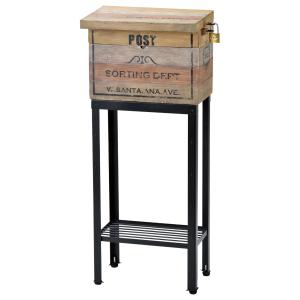 【セール中につき1700円OFF】セトクラフト ウッド調ヴィンテージボックス風 スタンドポスト（Vintage Box） SR-0825【9/29まで】｜re-net