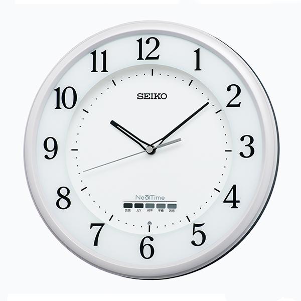 SEIKO NexTIme(ネクスタイム) 掛け時計 衛星電波 Bluetooth ハイブリッド電波...