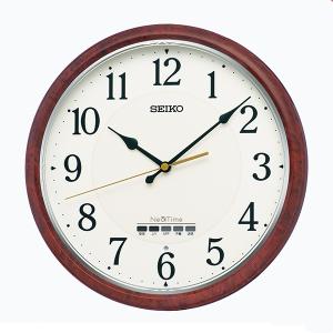 SEIKO NexTIme(ネクスタイム) 掛け時計 衛星電波 Bluetooth ハイブリッド電波受信 ZS256B｜re-net