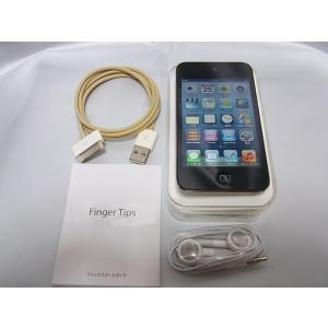 中古品 超美品 携帯音楽プレイヤー ipod touch 第4世代 ブラック 32GB A1367 ...