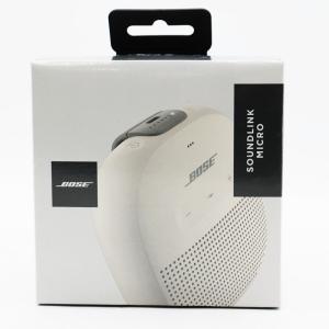 新品未使用 Bose ボーズ SOUND LINK MICRO Bluetooth Speaker WHITE SMOKE ホワイトスモーク｜re-style5151