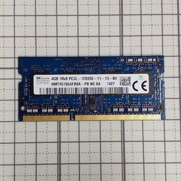 【中古メモリ ノートパソコン用】DDR3SDRAM PC3L-12800S/DDR3L-1600 4...