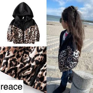 キッズ 子供服 セットアップ 上下セット ヒョウ柄 可愛い おしゃれ