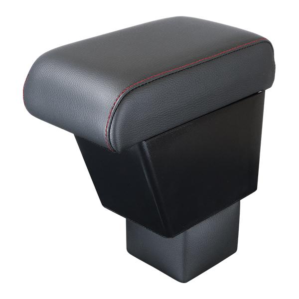 フォルクスワーゲン ポロ AW 2017- アームレスト コンソール ブラック/レッド ステッチ 1...