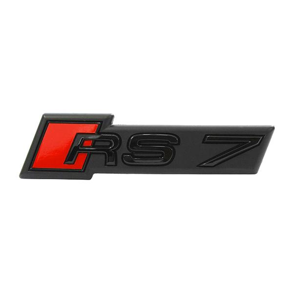 アウディ 本国純正 フロント エンブレム ブラック RS7 4K